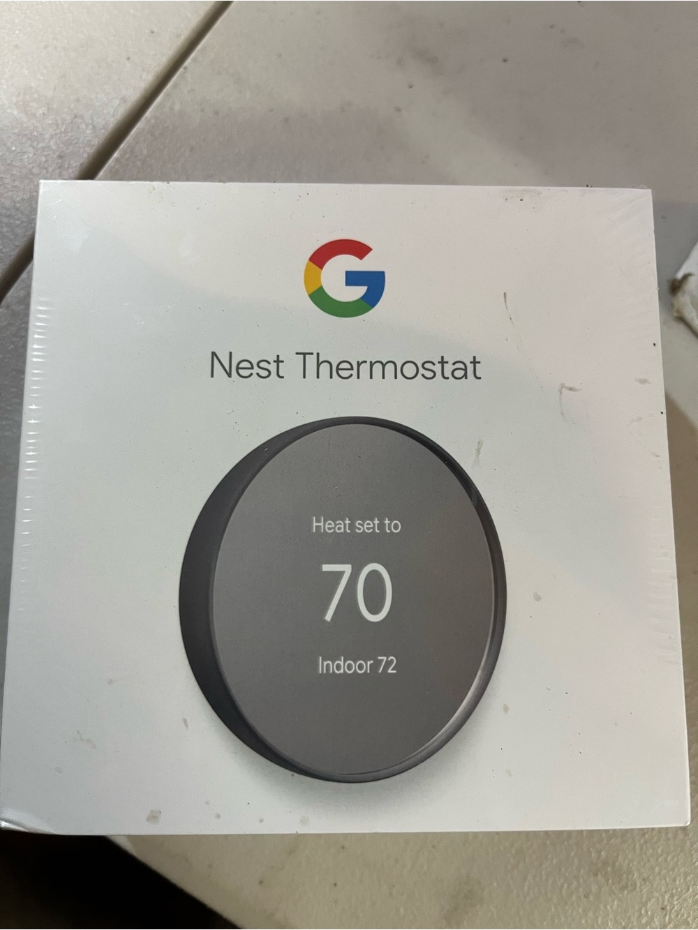 Google Nest Thermostat - Charcoal
